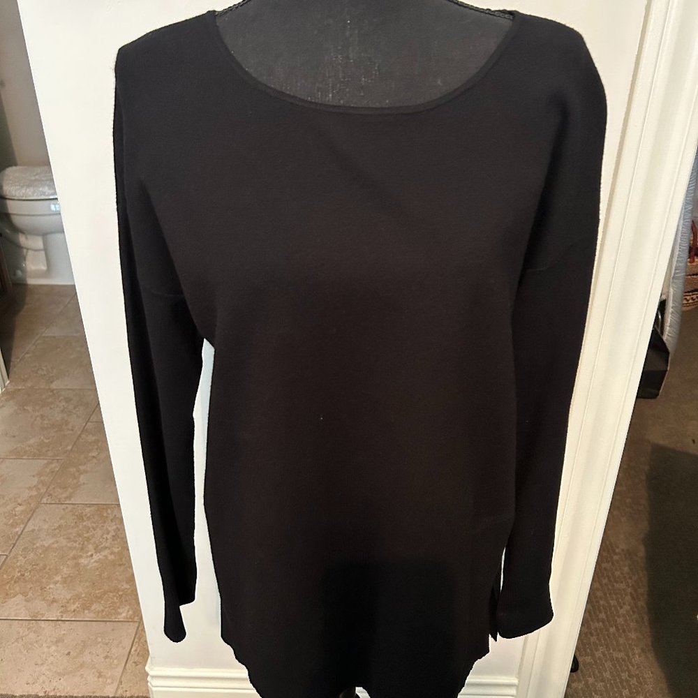 Banana Republic - black sweater - medium